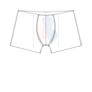 molde cueca boxer